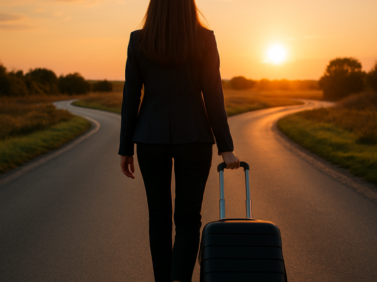 Frau auf dem Weg zur beruflichen Neuorientierung in Wolfsburg – neue Perspektiven entdecken Individuelles Karrierecoaching zur beruflichen Neuorientierung – Wolfsburg & Online